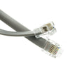 ACCL 7ft RJ12 6P/6C Straight Telephone Cord (Data), Silver Satin