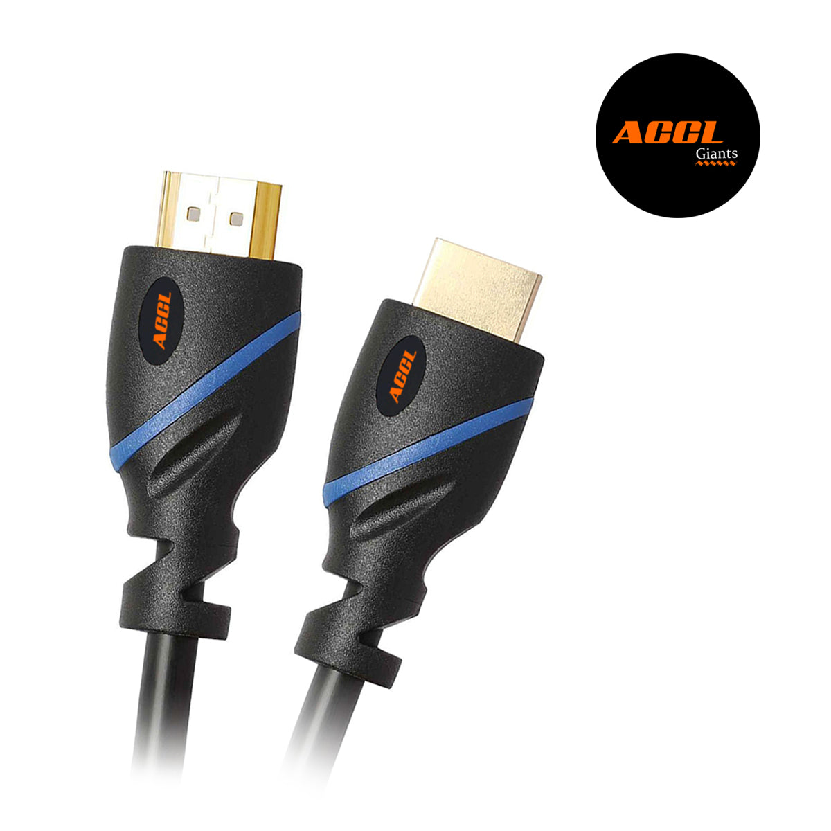 ACCL 80 Feet Gold Plated All-in-One HDMI Cable (Male to Male) - High Speed with Ethernet/Audio Return, Supports 1080P, 3D & 4K@24 Hz