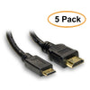 ACCL 3 Feet High Speed HDMI Male to Mini HDMI Male with Ethernet (Type C)