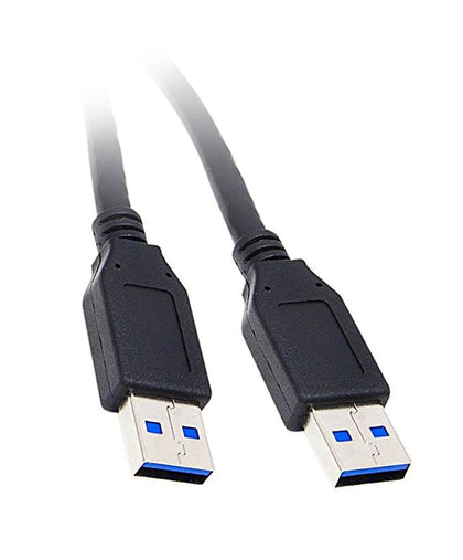 ACCL 3ft USB 3.0  Type A Male to Type A Male Cable, Black