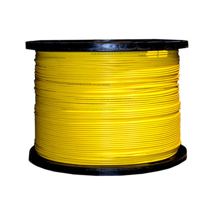 ACCL Zipcord Fiber Optic Cable, Singlemode, Duplex, 9/125, Riser Rated, Spool, Yellow, 1000ft