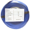 ACCL 500ft Security & Alarm Wire, 22AWG 2 Conductor, Solid, CMR/Inwall rated, Coilpk, Blue