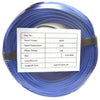 ACCL 500ft Security & Alarm Wire, 22AWG 2 Conductor, Stranded, CMR/Inwall rated, Coilpk, Blue