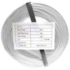 ACCL 500ft Security & Alarm Wire, 22AWG 2 Conductor, Stranded, CMR/Inwall rated, Coilpk, White